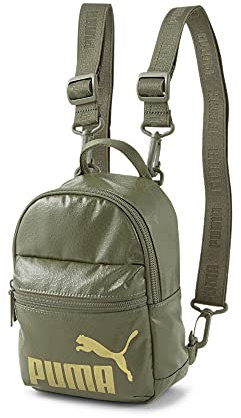 PUMA - Mochila Up Minime para mujer, Khaki, talla unica