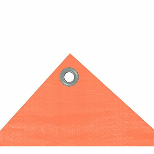 Abdeckplane - Gewebeplane PE-Plane 70 g/m² orange (3 STK., 8mx10m)