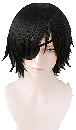 Anime Chainsaw Man Cosplay Wig Makima Power Angel Devil Denji Higashiyama Kobeni Reze Hayakawa Aki Himeno Quanxi Wigs + Wig Cap OneSize Makima ( Color : Himeno , Size : OneSize )