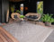Paco Home Outdoor Teppich Flachgewebe Modern Boho-Style wetterfest & UV-beständig Ideal für Terrasse Balkon Wohnzimmer & Küche, Grösse:150 cm Quadrat, Farbe:Beige 2