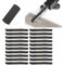 20Pcs Bandes Abrasives 520 x 20 mm, 60 Grains Bande de Ponçage, Bande Ponceuse à Bande pour Ponçage, Bandes Abrasives en Tissu de Polissage (40 60 80 100 120 180 240 320 600 800 Grains Facultatif)