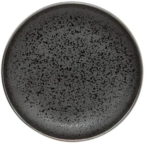 Secret de Gourmet - Lot de 6 Assiettes à Dessert Loft 17cm Noir