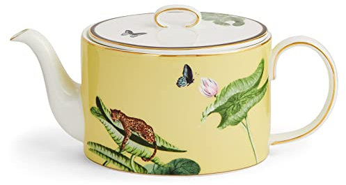 Wedgwood Wonderlust Waterlily Teapot In Gift Box