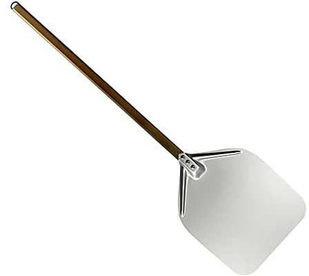 ACIYD Aluminium-Pizzaschieber – Pizzaschieber mit zerlegbarem Griff für Ofengrill, Gourmet-Pizza, Brotbacken / 14in / 35×182cm (14in 35×92cm)