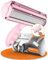 FusselMonster® [ Tierhaarentferner ] Fusselrolle für Hunde & Katzen entwickelt für effektive Reinigung von Sofa, Teppich, Auto I Wiederverwendbarer Katzenhaarentferner I Fusselrolle Tierhaare (Pink)