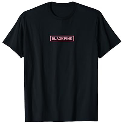 Offizielle BLACKPINK The Album Trackliste Schwarz T-Shirt