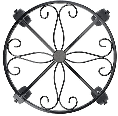 berjalan Portapiante con Ruote Supporto per Piante con Rotelle, Vaso da Fiori da Giardino in per Impieghi Gravosi, Carrello per Piante in Vaso con Chiusura A
