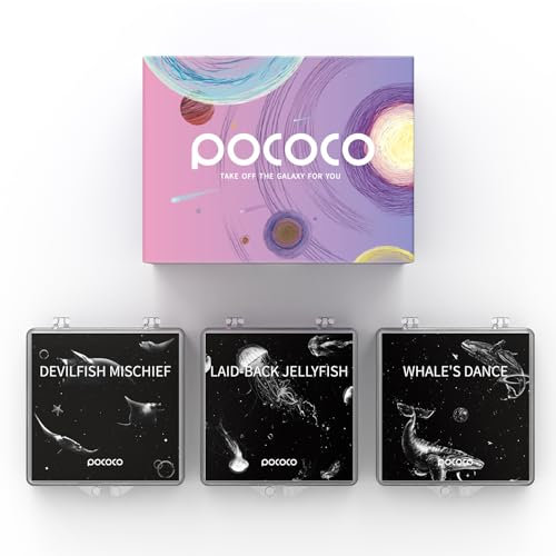 Realistic Discs Deep Sea Marvels - Discs for POCOCO Galaxy Lite Star Projector Home Planetarium, 5k Ultra HD, 3 Pieces (Deep Sea Marvels - 3 Discs without Projector)