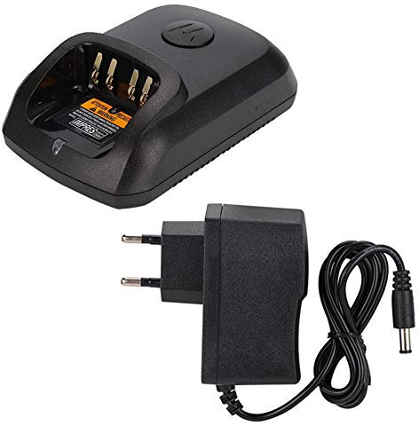 Walkie-Talkie-Tischladegerät, Zwei-Wege-Radio-Ladegerät, Kompakt, Einfaches Laden, Stabile Walkie-Talkie-Ladestation, 100–240 V, für XIR P8268 DP4400 DP4800 DP4801 DEP550