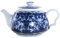 Kichvoe Blaue Und Weiße Porzellan-Teekannen Kleine Keramik-Teekannen Chinoiserie-Teekannen Mit Siebloch Mini-Wasserkocher Im Europäischen Stil Für Kung-Fu-Tee Blumen-Kaffeekannen