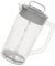 Jarras De Jugo De Jarra Para Mezclar,Jarra De Jarra Transparente | Jarra mezcladora con boquilla ancha de 2000 ml para té,Jarra segura, recipiente de jugo para reuniones familiares, fiestas, uso diari