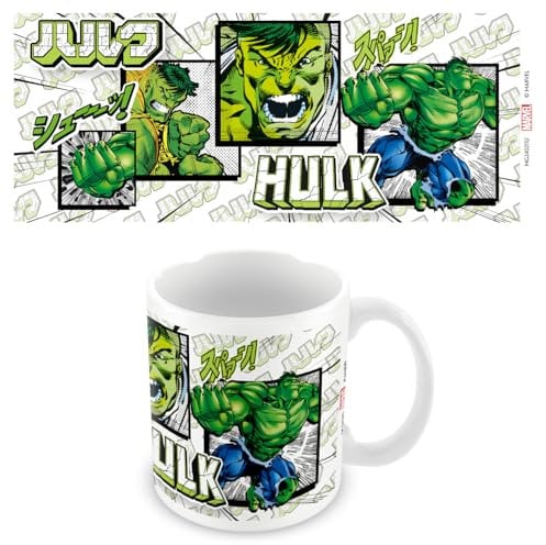 Marvel Tasse à café en céramique Motif Hulk Fury 325 ml
