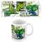 Marvel Tasse à café en céramique Motif Hulk Fury 325 ml
