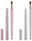 2 Pack Retractable Lip Brush for Lipstick, Double-Ended Lip Makeup Brushes Retractable with Cap Lip Gloss Lipstick Brush Applicator Travel