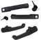 Türgriff Außentürgriff Für VW Für Golf 3 MK3 Für Cabrio GLX 1H0837207B 1H0837207C Schwarzer Türgriff Außen Links Rechts(Front RearX2)