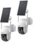 ieGeek 3MP Camara Vigilancia WiFi Exterior Solar con Bateria Sin Cables, Camara Vigilancia Exterior Solar Visión Nocturna Color, PTZ 360° App Remoto, Humana Detección, IP65, Voz Bidireccional (2PCS)