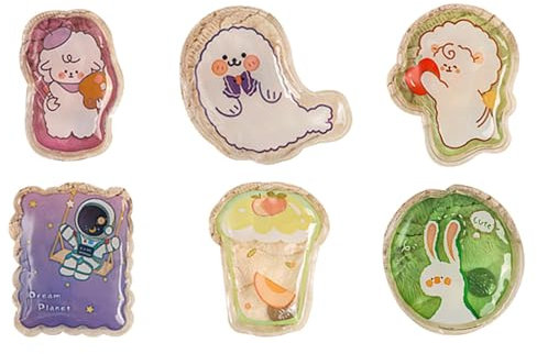 Beheizte Handwärmer für die Jagd, Taschenwärmer, Taschenwärmer, tragbare Taschenwärmer, Handwärmer, schnelle Erwärmung mit 6 verschiedenen Cartoons für M