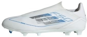 adidas Performance F50 League FG Stealth Victory weisssilberweiss, 44 2/3 Unisex