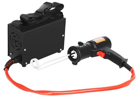 Chauffage à induction 1500 W, inducteur portable comme outil avec 4 bobines, brûleur sans flamme et pistolet pour chauffer les vis dans l'atelier de voiture jusqu'à 750 °C
