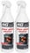 Pack of 2 x Hg Stove Glass Cleaner 500ml