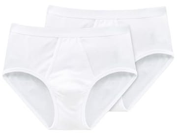 Schiesser Herren Slip Sportslip 2er Pack Doppelpack original Feinripp - 005136