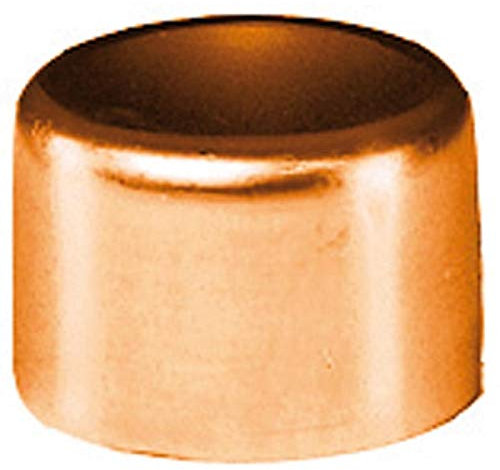 bouchon à souder en cuivre - femelle - diamètre 22 mm - sachet de 2