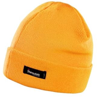 Result Winter Essentials Lightweight Thinsulate Hat, Größe:One Size, Farbe:Fluorescent Orange
