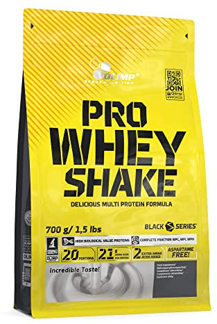 Olimp Pro Whey Shake Vanille, 700 g Pro Whey Shake 700 g - Vanilla, Yellow