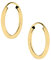 My Gold Damen Mädchen Ohrringe Gold 333 Creolen Echtes Gelbgold (8 Karat) Ø 20mm Goldohrringe Pretty V0013216