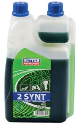 Olio per Miscela 2 Tempi 100% Sintetico Better 2 Synt 1 Lt con dosatore