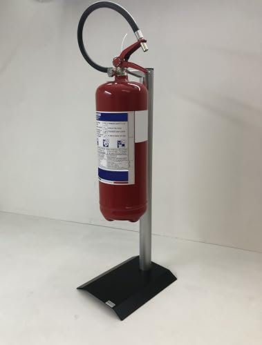 Piantana porta estintore universale con attacco standard - incluso cartello segnaletico estintore - tecnidea PE1