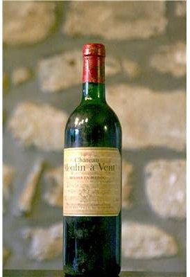 Moulis,rouge,Chateau Moulin a Vent 1988