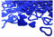 Sepkina Herzen Herzchen Herze Love Hochzeit Tischdeko Streudeko Konfetti blau (Blue, 200)