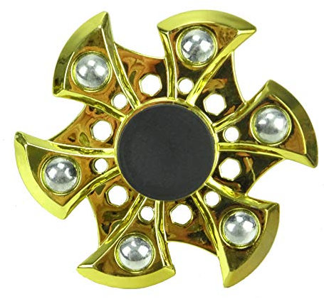 Spinarooz Fidget Spinner – 3 in 1 – Springen, Springen, Springen, Drehen (Gold)