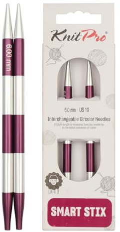 KnitPro Smartstix Interchangeable Circular Needles 5.5 (14cm) | 6.00mm