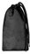 Bronta Mill Sacs de rangement 100 % coton naturel uni avec cordon de serrage | Pochette de rangement écologique | Noir – XS – 20 cm x 14 cm
