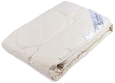 Ritter Decken Schurwoll Monosteppbett (KBA) Öko in 155 x 220 cm Bettdecke aus 100% Schurwolle kbT Schurwolle mit Füllgewicht 1000gr. Made in Germany.
