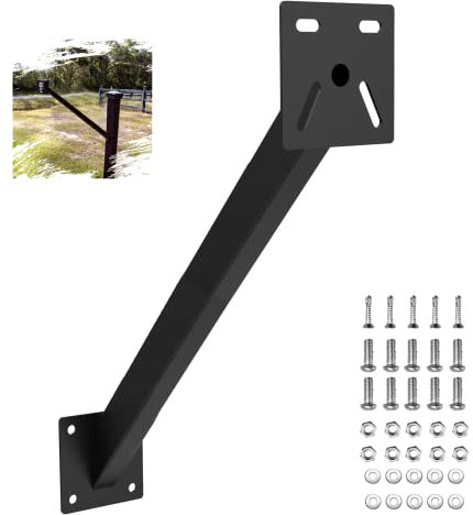 Keypad Mounting Post Bracket Heavy-Duty Universal Pedestal Mount Ghost Controls Gooseneck for Keypads on Automatic Gate Opener Systems, 24 1-Pack for Truck
