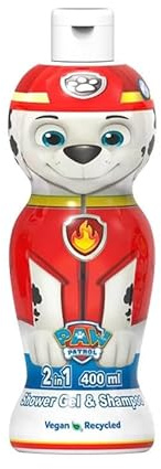 Air Val - 2 en 1 Gel douche & Shampoing Marshall (Paw Patrol) - 400 ml
