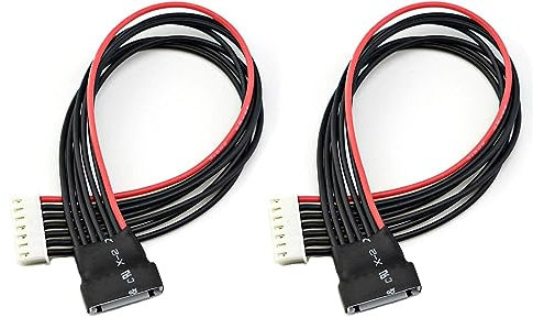 2X Stück 6S JST-XH Balancer-Kabel 20 cm Silikonkabel 20AWG Männlich Weiblich LiPo Akku Ladegerät Verlängerung Adapter
