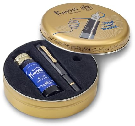 Kaweco PISTON SPORT AL Black/Gold Starter Set