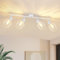 Lichtmaler Deckenspot 4 Flammig Deckenstrahler Vintage - Deckenleuchten E14 Deckenlampe Weiß Spotlampe Industrie Drehbar 350° für Küchen Schlafzimmer Wohnzimmer(ohne Leuchtmittel)