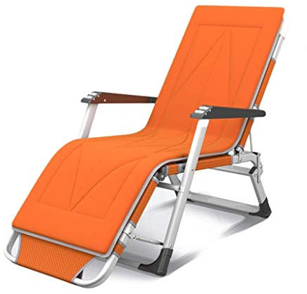 Bequeme und stabile Hochleistungs-Gartensets, Sonnenliege, Camping-Gartenstühle, zusammenklappbar, Schwerelosigkeits-Liegestuhl, Liegestuhl, verstellbare wasserdichte Chaiselongues aus Metall für Büro