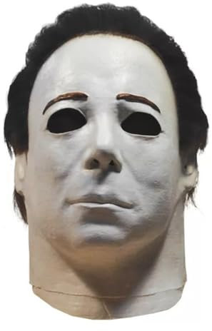 Trick Or Treat Studios Michael Myers Maske Halloween 4 - Latex-Vollmaske - Horror Verkleidung für Halloween, Karneval & Motto-Party