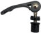 NORAZE 1 STÜCKE Fahrrad Schnellspanner Schraube Nockenhebel Fahrrad Sattelstütze Klemme Spieß Bolzen M6 35/40/50/55/60/65/70/75/85mm Radfahren Teile(M6X85mm Black)