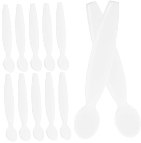 Mikinona 20pcs Makeup Scoop Spatula Beauty Spatulas for Facial Cosmetic Skincare