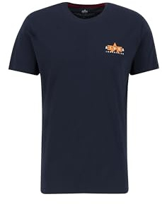 Alpha Industries Herren Puff Print Logo Bp T T-Shirt