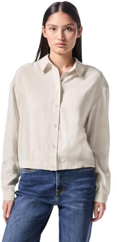 Street One Studio Damen F345214 Hemdbluse Light Sunstone beige 44