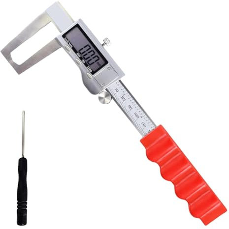 Yominerr Disc Brake Rotor Micrometer,Digital Caliper Measuring Tool for Disc Brake-6 Inch/150mm,Brake Measuring Tool Wtih Caliper
