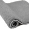 wyewye Mikrofaser-Badematte, Fußmatte, 2 cm, super dicker Badteppich, super saugfähig, Badezimmerteppich, 60 x 90 cm, Grau